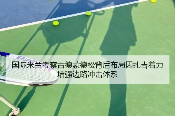 国际米兰考察古德蒙德松背后布局因扎吉着力增强边路冲击体系