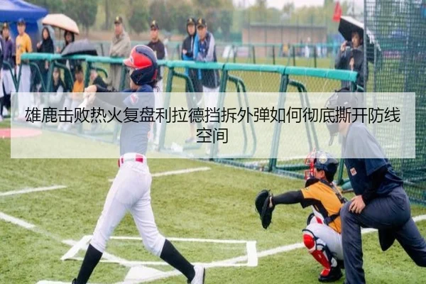 雄鹿击败热火复盘利拉德挡拆外弹如何彻底撕开防线空间